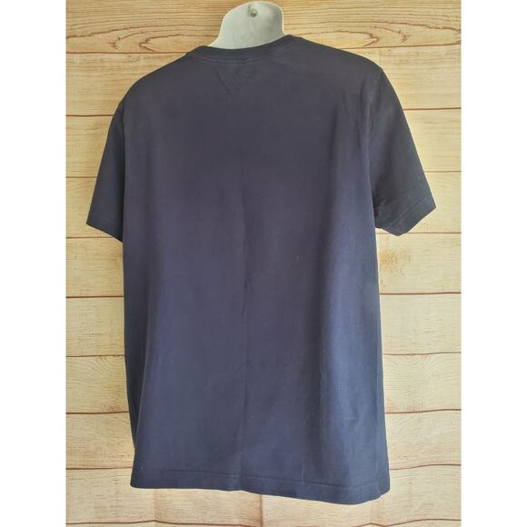 Nike Shirt Mens Large Blue Crew Neck Big Swoosh Check Logo Athletic Casual - Picture 2 of 4